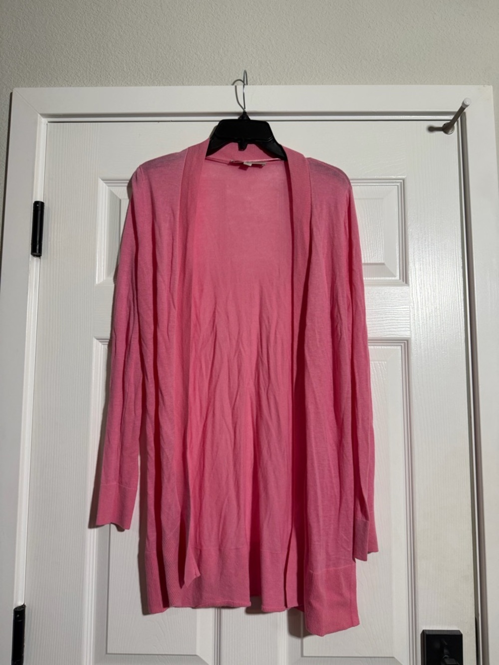 Loft Pink Open-Front Women's Cardigan Sweater Medium